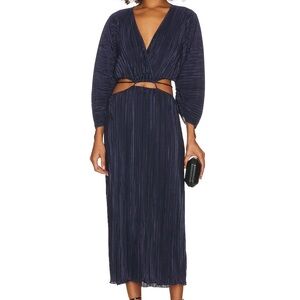 Good America midi cutout dress